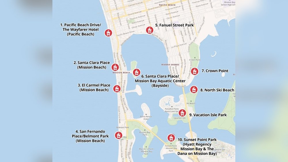 San Diego Beach Bonfire Rules And Best Pits