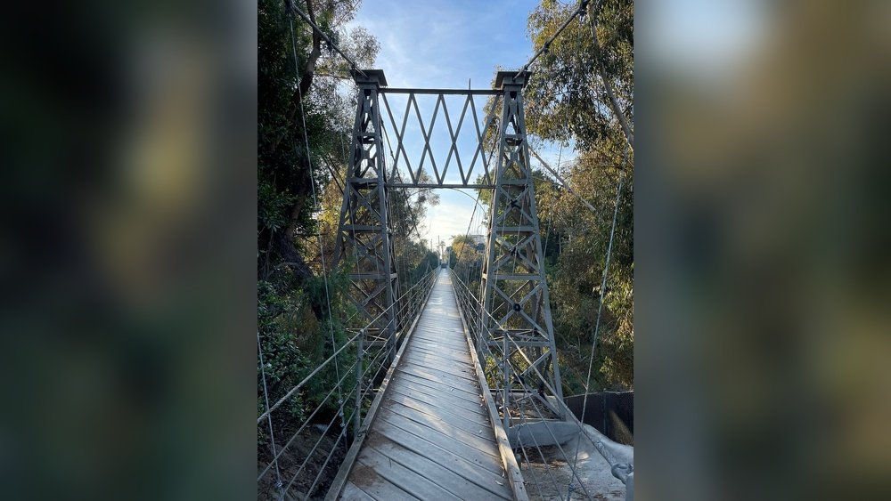 Spruce Street Suspension Bridge History in San Diego